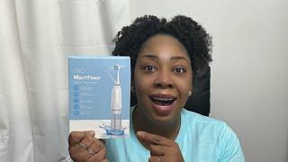 Amazon MARCH POWER Portable Electric 2-N-1 Toothbrush & Water Flosser Review!