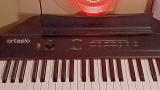 TRYING OUT THE ARTESIA PE-88W PERFORMER PIANO