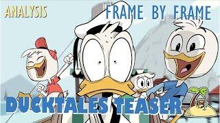 Ducktales teaser - Frame by frame animation analysis