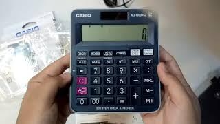 CASIO CALCULATOR MJ-120D Plus 12 DIGITS *UNBOXING*