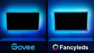 Shocking Results! Govee VS Fancyleds:  BEST Ambilight TV Backlight kit of 2025