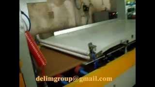 PUR hot melt glue laminating machine