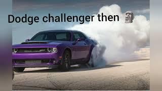 Dodge challenger now vs then #banshe456