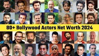 80+ Bollywood Actors Net Worth 2024 | Salman Khan | Shahrukh Khan | Akshay Kumar | Amitabh Bachchan