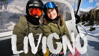 Spring time skiing in Livigno