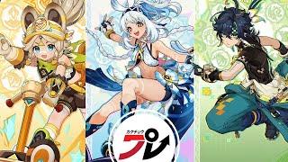 Genshin Impact Natlan Characters Gameplay Showcase | Kachina, Kinich, Mualani