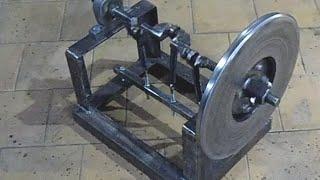 Free energy generator. How to make a free energy generator a flywheel mechanism