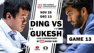 Gukesh vs. Ding Game 13 Opening