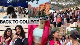 1st day of second year  Music jamming and fun | Maharaja Agrasen college/ Maims/Mait Ipu | Vlog