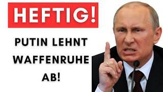 Putin will weiter kämpfen, Trump ist stink-sauer!