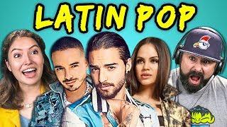 ADULTS REACT TO LATIN POP (Maluma, J Balvin, Sofía Reyes)