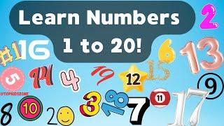 Learn Numbers 1 to 20 for Kids | Easy Counting Lesson!