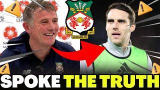 PARKINSON DIDN'T HOLD BACK! LOOK WHAT THE WREXHAM COACH SAID ABOUT MATTY JAMES!