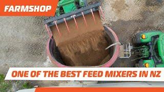 Peecon Mixer Wagons, one of the best feed mixers in NZ, double or single auger available