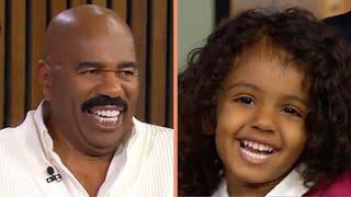 3-Year-Old Genius Schools Steve in Spanish! II STEVE HARVEY