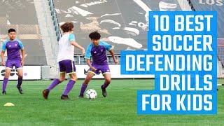 10 Best Soccer Defending Drills for Kids | Youth Soccer Defense Drills | Fun Soccer Drills by MOJO