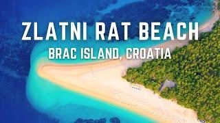 Zlatni Rat Beach | Croatia's most spectacular pebble beach | Brac Island, Croatia