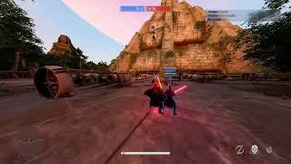 My ahh Vader against 3 stack | Star Wars Battlefront II