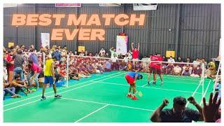 BALU/BENNET ANTONY VS PRAKASH RAJ/KUSHAL RAJ: GRAND BADMINTON TOURNAMENT STARLING ACADEMY 2022