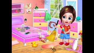 Best House Cleaning - Home Cleanup Girls Game - Fun Big Cleaning Level | Game for Girls | Part - 1