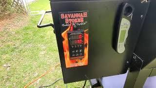 Savannah Stoker | Z Grills 1000 | First Start Up