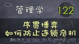 【管理学】  序贯博弈  如何防止连锁危机     #管理学#系列课程