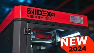 New! 22 IDEX v3: Engineering 3D Printer - Workhorse for Production 3D Printing 2024