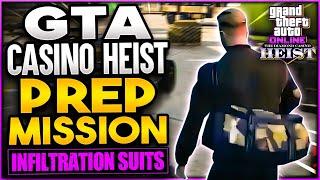 GTA Casino Heist Prep Mission - Infiltration Suits