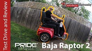 First Impressions of the Pride Baja Raptor 2 (3 Wheel) Recreational Scooter