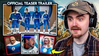 THE FANTASTIC FOUR: FIRST STEPS Trailer REACTION & Breakdown!