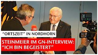 Steinmeier im GN-Interview: "Nordhorn kann als Vorbild dienen" | Ortszeit Nordhorn | GN-Online