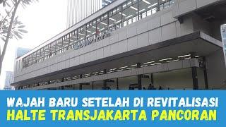 REVIEW Halte TransJakarta Pancoran Dulu Halte Pancoran Barat Wajah Baru Setelah di Revitalisasi