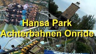 Hansa Park Achterbahnen onride  POV – Der Schwur des Kärnan – Fluch von Novgorod – Nessie ...