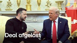 Dit was de volledige ruzie tussen Trump en Zelensky