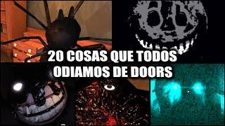 20 COSAS QUE TODOS ODIAMOS DE DOORS ROBLOX ️