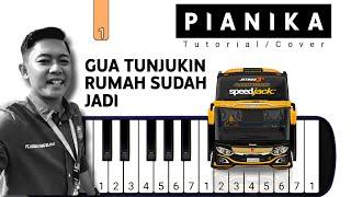 Pianika Telolet Basuri GUA TUNJUKIN RUMAH SUDAH JADI - Tutorial Pianika