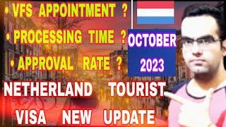 Netherland Tourist Visa New Update in October 2023 | VFS Netherland | Schengen Visa Success Rate