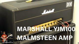 Marshall YJM100 Guitar Amp Review Inside and Out Close up