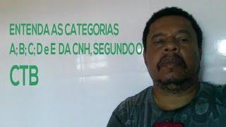 ENTENDA AS CATEGORIAS DA CNH DE ACORDO COM O CÓDIGO DE TRANSITO BRASILEIRO