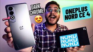 OnePlus Nord CE 4 Dark Chrome (8+128GB) Amazon Unboxing and Full Overview - New Competitor Under 25K