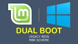 How to Dual Boot Windows 10 and Linux Mint 20 | No steps skipped