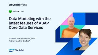 🟢 Data Modeling with the latest features of ABAP Core Data Services