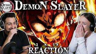 WE HAVE NO WORDS!!!   Demon Slayer 2x17 REACTION! | "Never Give Up"