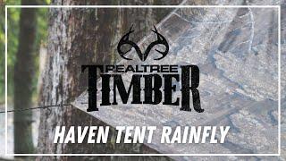 Introducing the Haven Tent Realtree Timber Rainfly