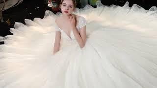 High-end Ivory Bridal Wedding Dresses 2020