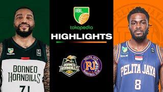 Highlight: Borneo Hornbills vs Pelita Jaya Jakarta | 21 April 2024 | IBL Tokopedia 2024