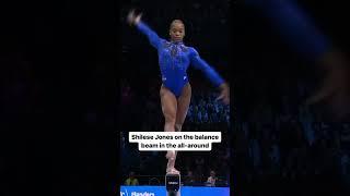 Shilese Jones ATTACKS the beam with her insane routine ‍️