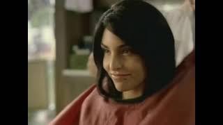 Lady long to pixie haircut in barbershop in Diet Coke ad (HD remaster)