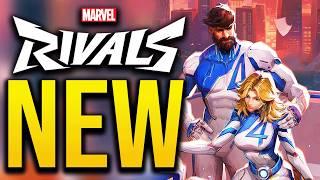 4 NEW HEROES & LEAKED ABILITIES in Marvel Rivals Season 1 Update (Fantastic 4)