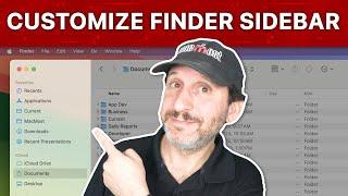 Customize Your Mac Finder Sidebar